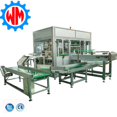 खरीदें ऑटो स्टैकर डायपर पैकिंग मशीन 25KW सैनिटरी पैड पैकिंग मशीन online manufacture