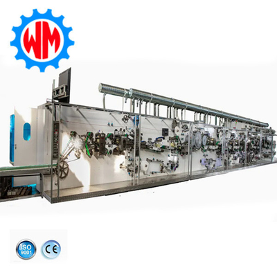 खरीदें पूर्ण सर्वो पालतू डिस्पोजेबल डायपर बनाने मशीन आसान संचालन online manufacture