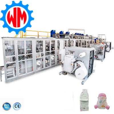 खरीदें बेबी डायपर बनाने की मशीन सीई डिस्पोजेबल बेबी डायपर बनाने की मशीन online manufacture
