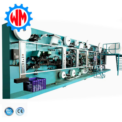 खरीदें ऑटो स्टैकर डायपर पैकेजिंग मशीन सीई सैनिटरी पैड सीलिंग मशीन online manufacture