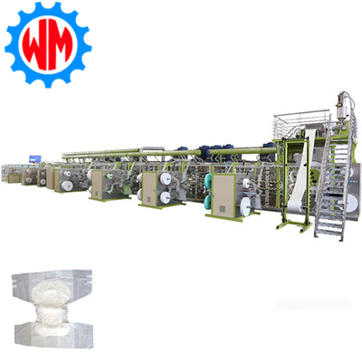खरीदें Quickly Export 2025 New 400pcs/min Adult Diaper Production Line with CE ऑनलाइन निर्माण