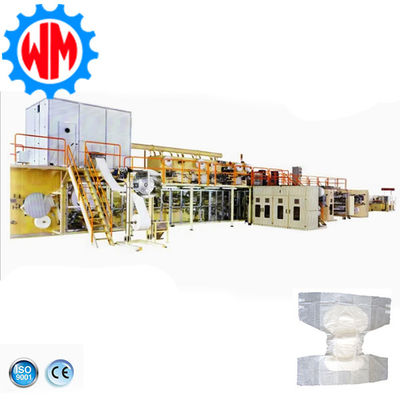 खरीदें Innovative 400pcs/min Adult Diaper Making Machine for Improved Efficiency and Productivity ऑनलाइन निर्माण