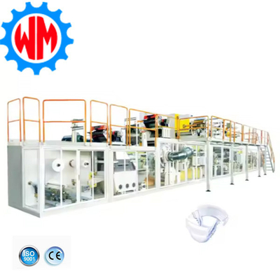 400KW वयस्क डायपर उत्पादन लाइन 400pcs/Min डायपर विनिर्माण मशीन