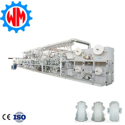 गर्म बिक्री अनुकूलन योग्य 1200pcs/मिनट सैनिटरी नैपकिन मशीन CE प्रमाणपत्र उत्पादन लाइन