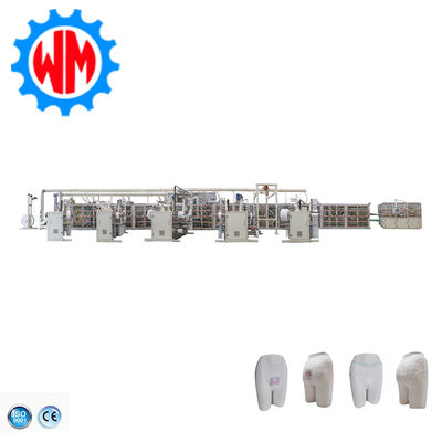 नई तकनीक सीई आईएसओ लेडी पैंट मासिक धर्म पैंट बनाने की मशीन उच्च गति स्थिर कार्य